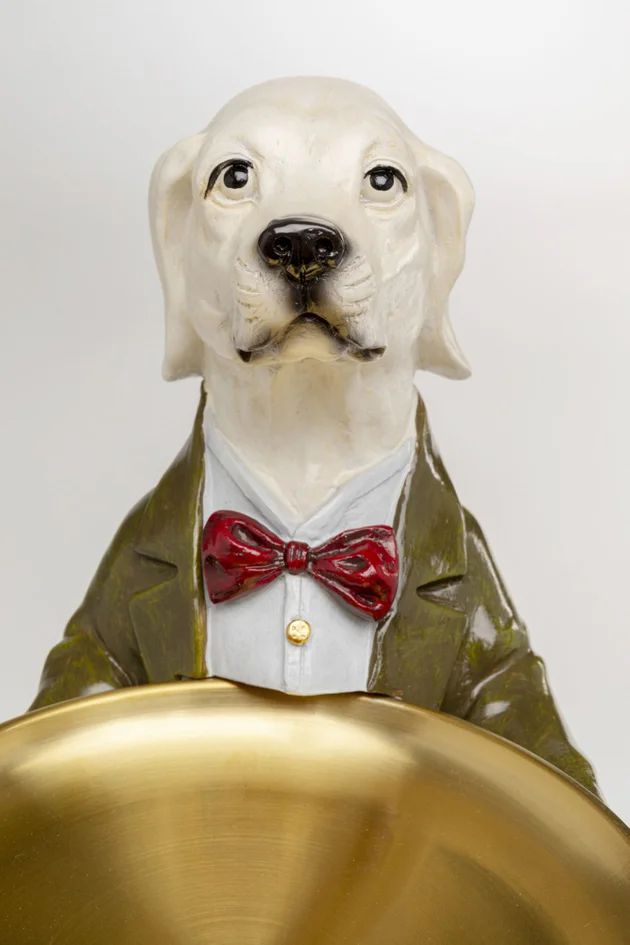 Мелочница KARE Deko Figur Gentleman Dog Tray 56919