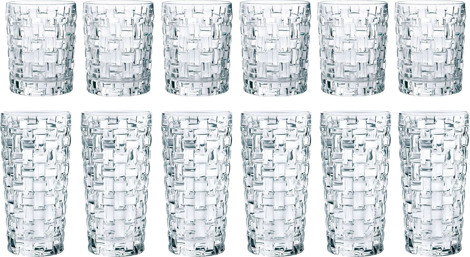 12 стаканов Nachtmann Bossa Nova Tumbler Set 102710