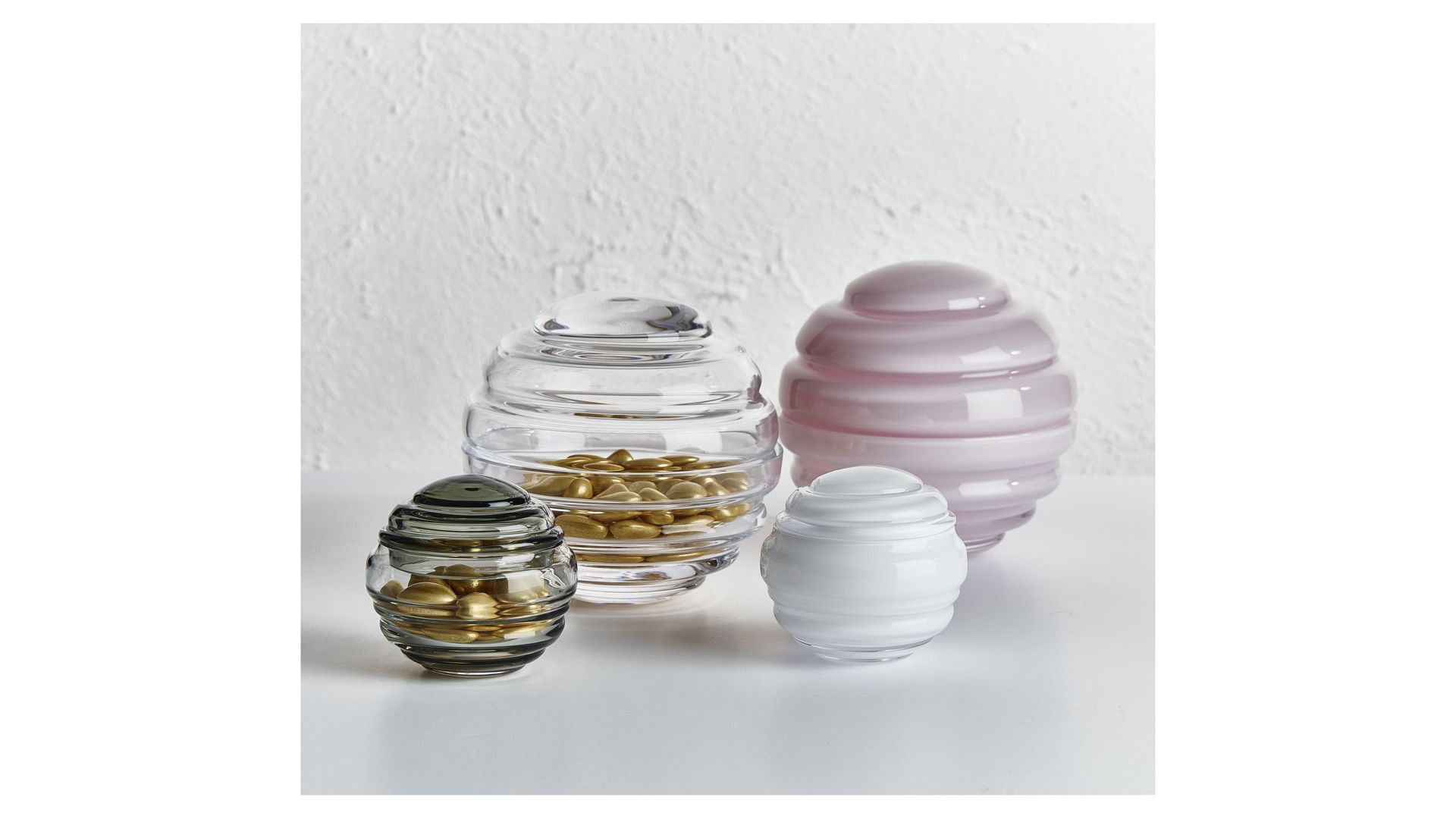 Конфетница Nude Glass Nest Candy Box Large 1027133