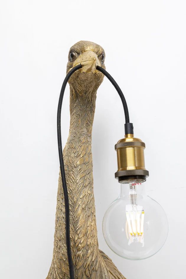 Настенный светильник KARE Wandleuchte Animal Heron 52299