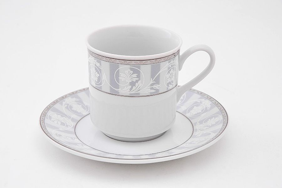 Кофейный сервиз Leander Sabina Šedý Ornament 02160714-1013