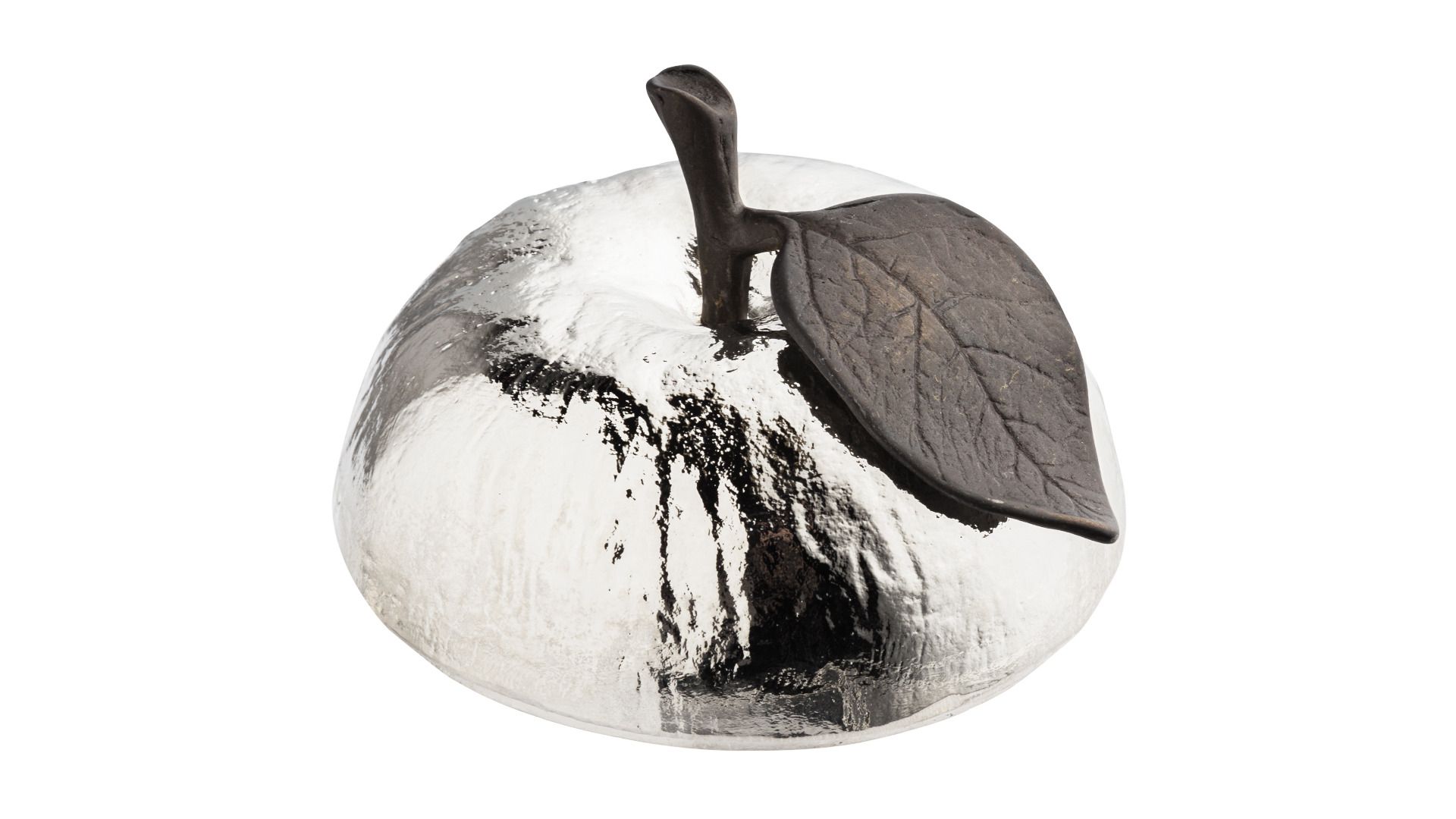 Сахарница с ложкой Michael Aram Apple Silver 110780