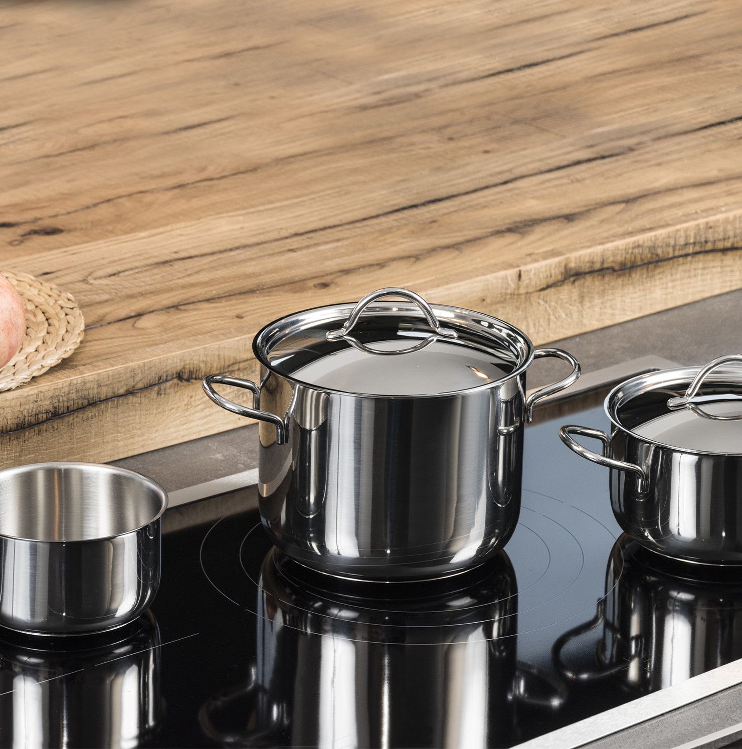 Набор кастрюль Barazzoni Cuocimania 28380901