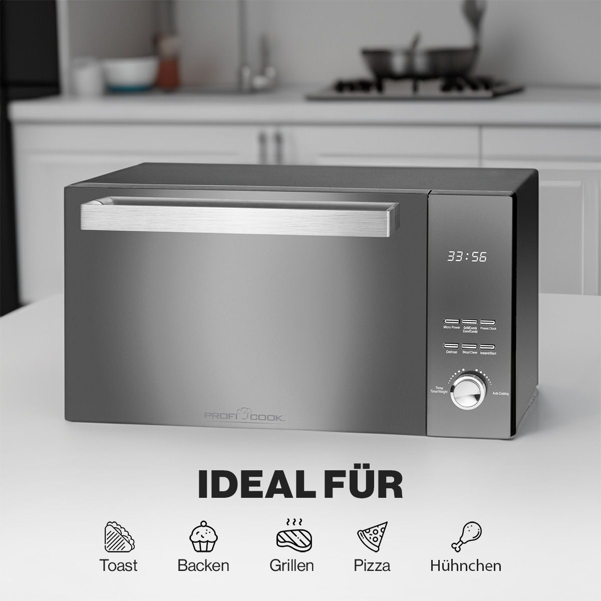 Микроволновая печь Proficook PC-MWG 1204