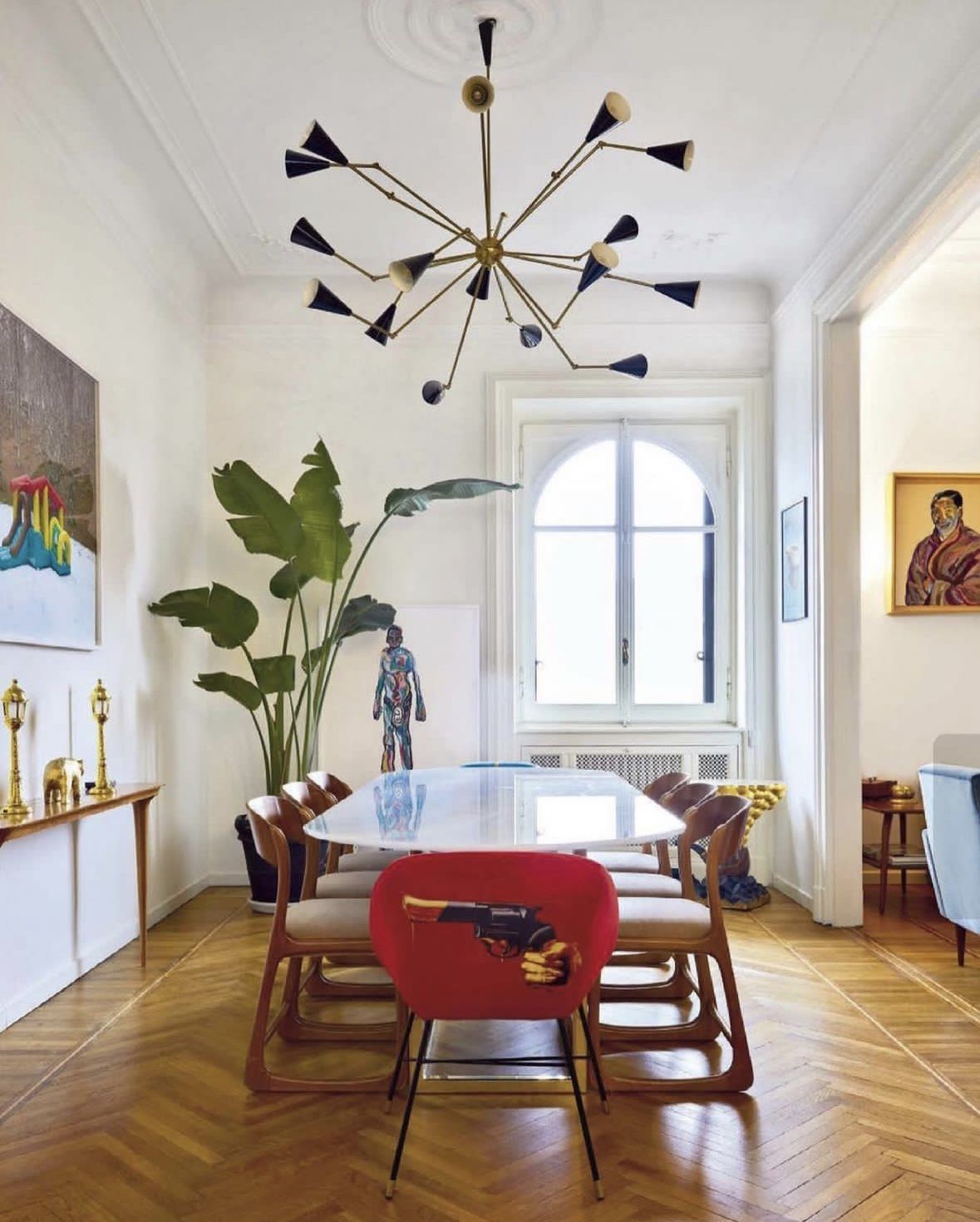 Обеденный стул Seletti Padded Chair Revolver 16041