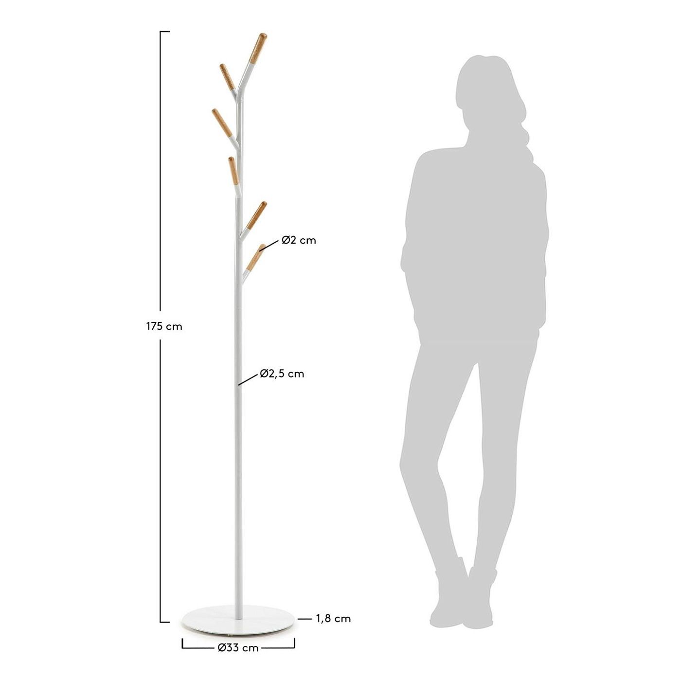 Вешалка La Forma Nerb Hanger LF-035645