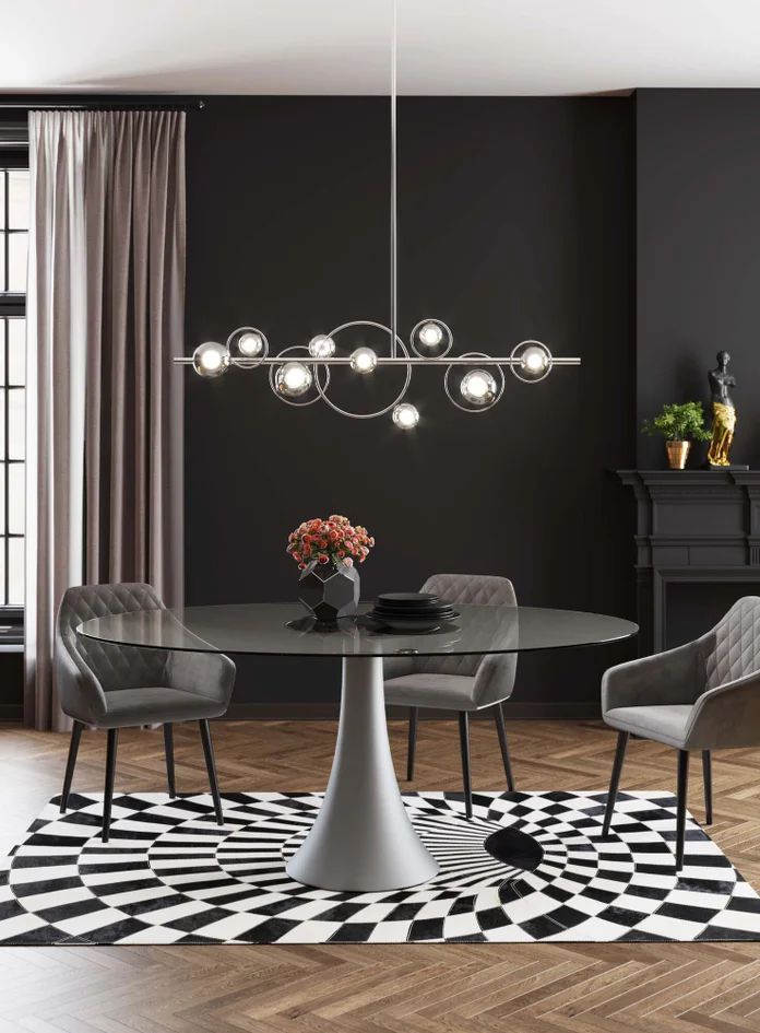 Подвесной светильник KARE Hängeleuchte Universe Chrome 55402