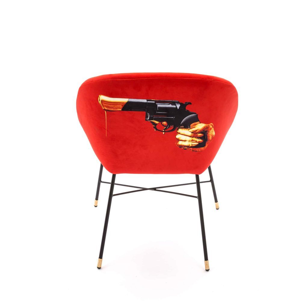 Обеденный стул Seletti Padded Chair Revolver 16041