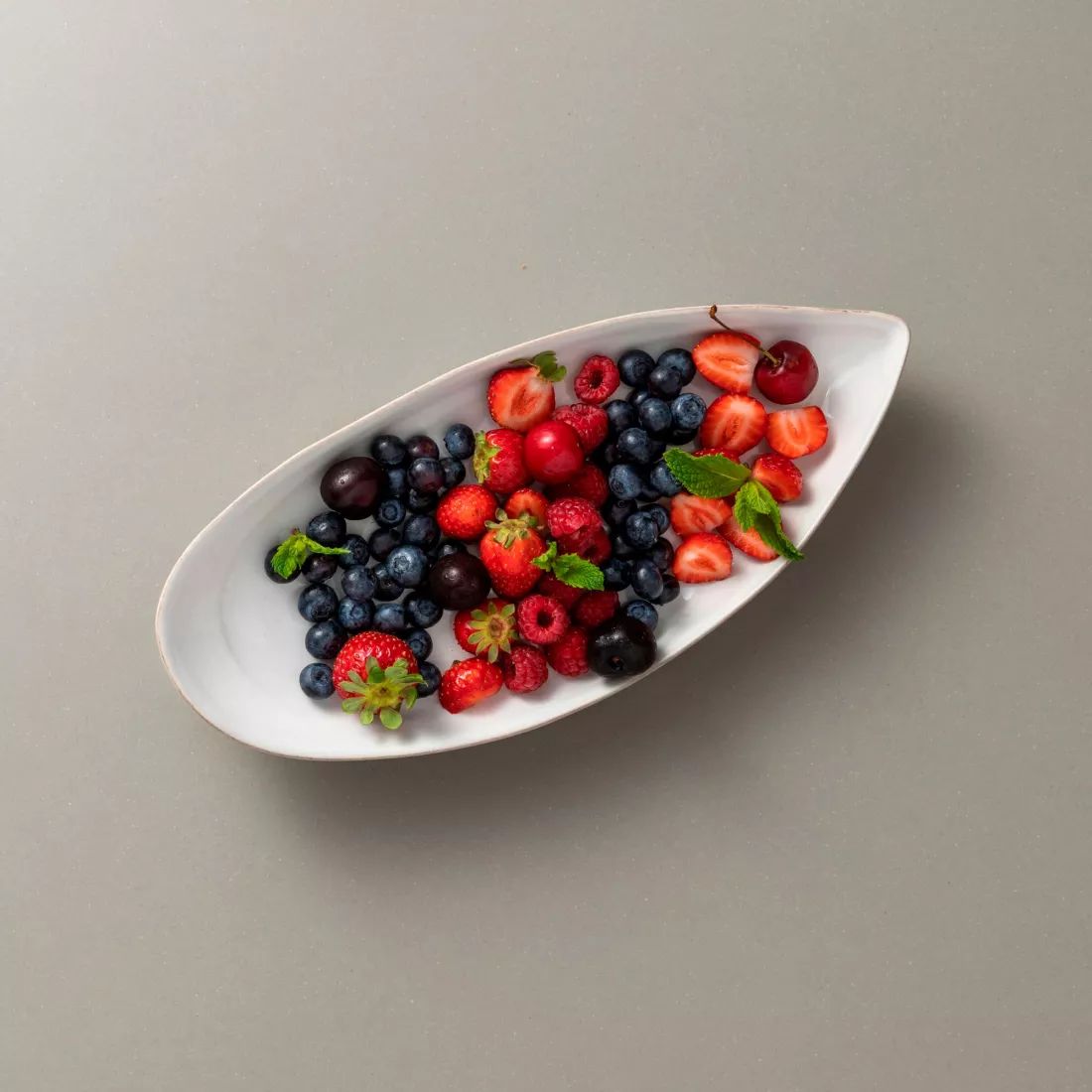 Блюдо овальное Costa Nova Aparte Tray MRA311-WHI