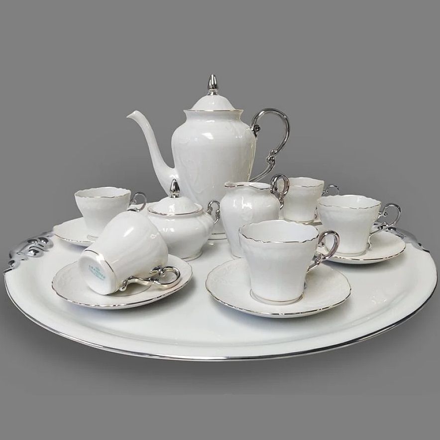 Кофейный сервиз Leander Ela Platinová Odnož 26160715-2603