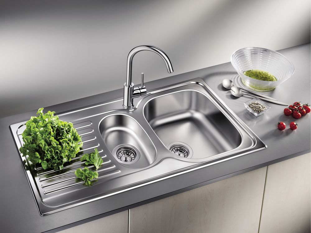 Кухонный смеситель Blanco Mida Galvanic Chrome 524201