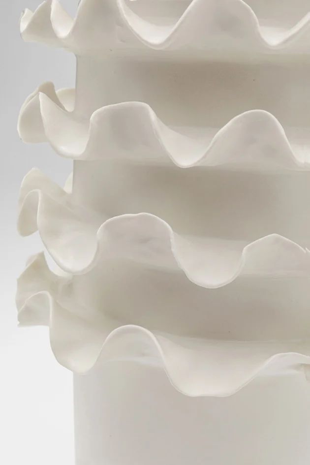 Ваза KARE Vase Viento Weiß 56717