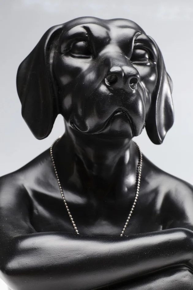 Фигурка KARE Deko Figur Gangster Dog Black 38090