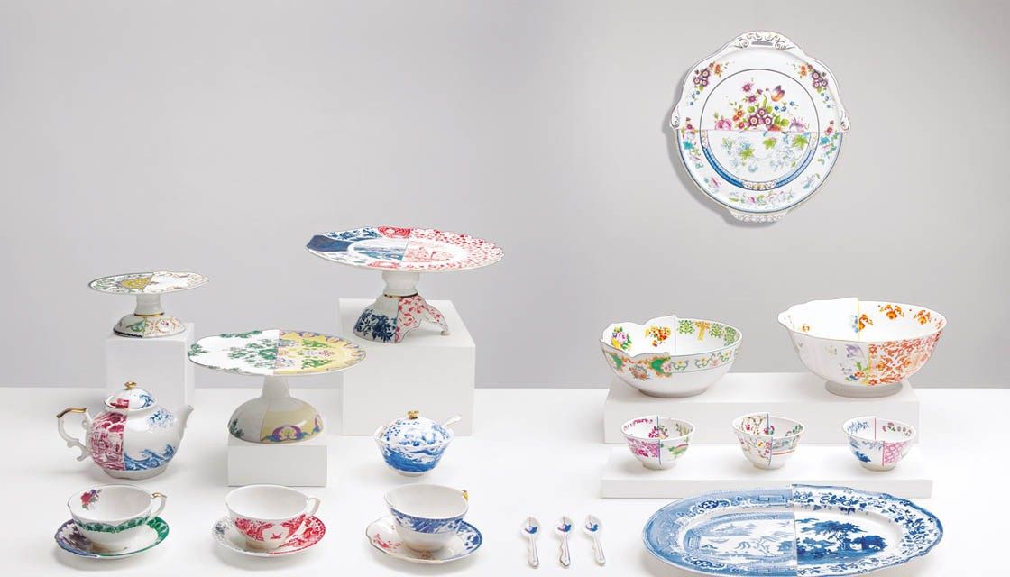 Тарелка обеденная Seletti Hybrid Dinner Plate Ipazia 09722