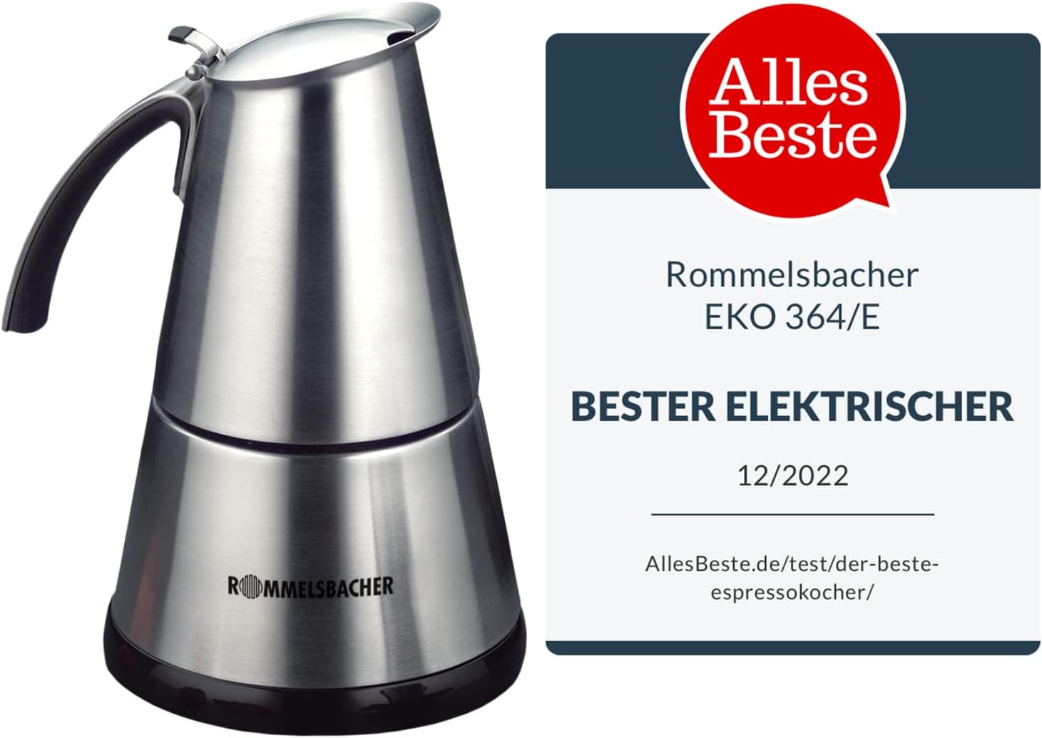 Кофеварка гейзерная Rommelsbacher EKO 364/E
