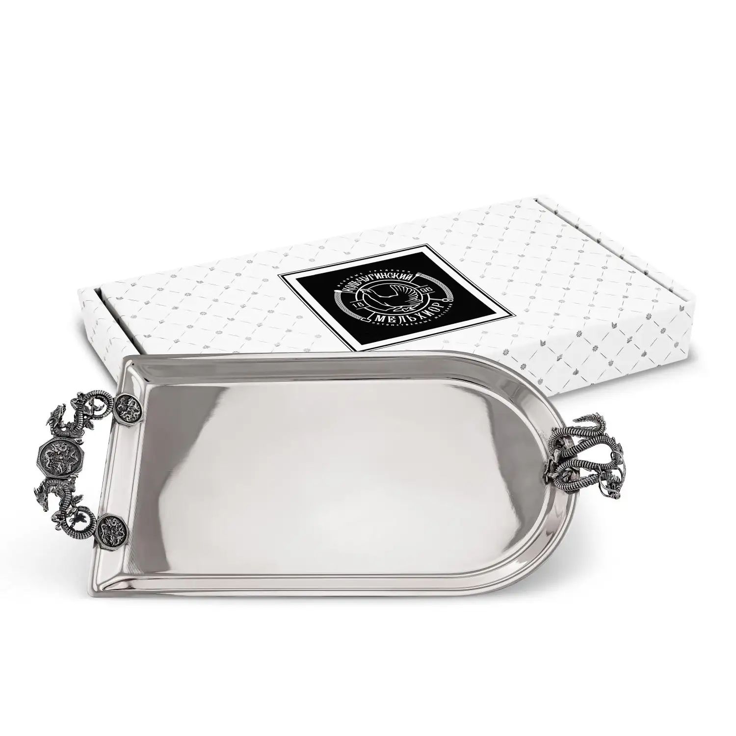 Поднос Кольчугинский Мельхиор KM109073