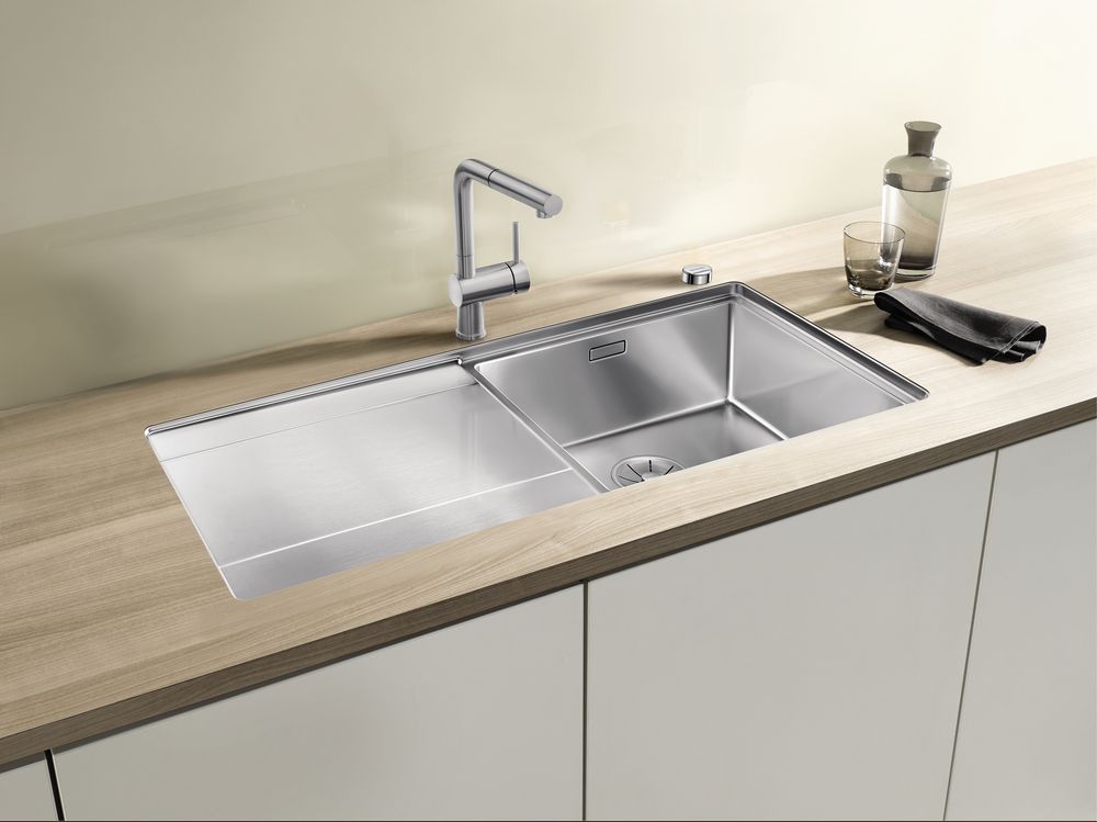 Кухонный смеситель Blanco Linus-S Stainless Steel 517184