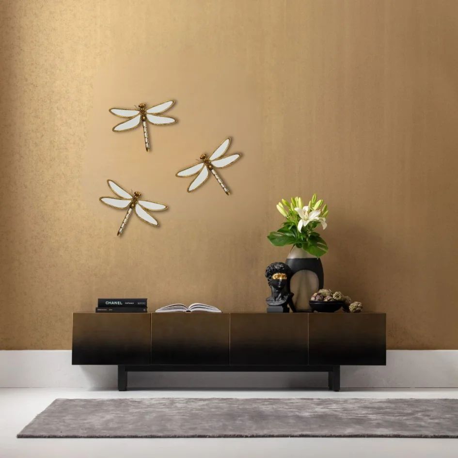 Панно настенное KARE Wandschmuck Dragonfly Mirror 51453