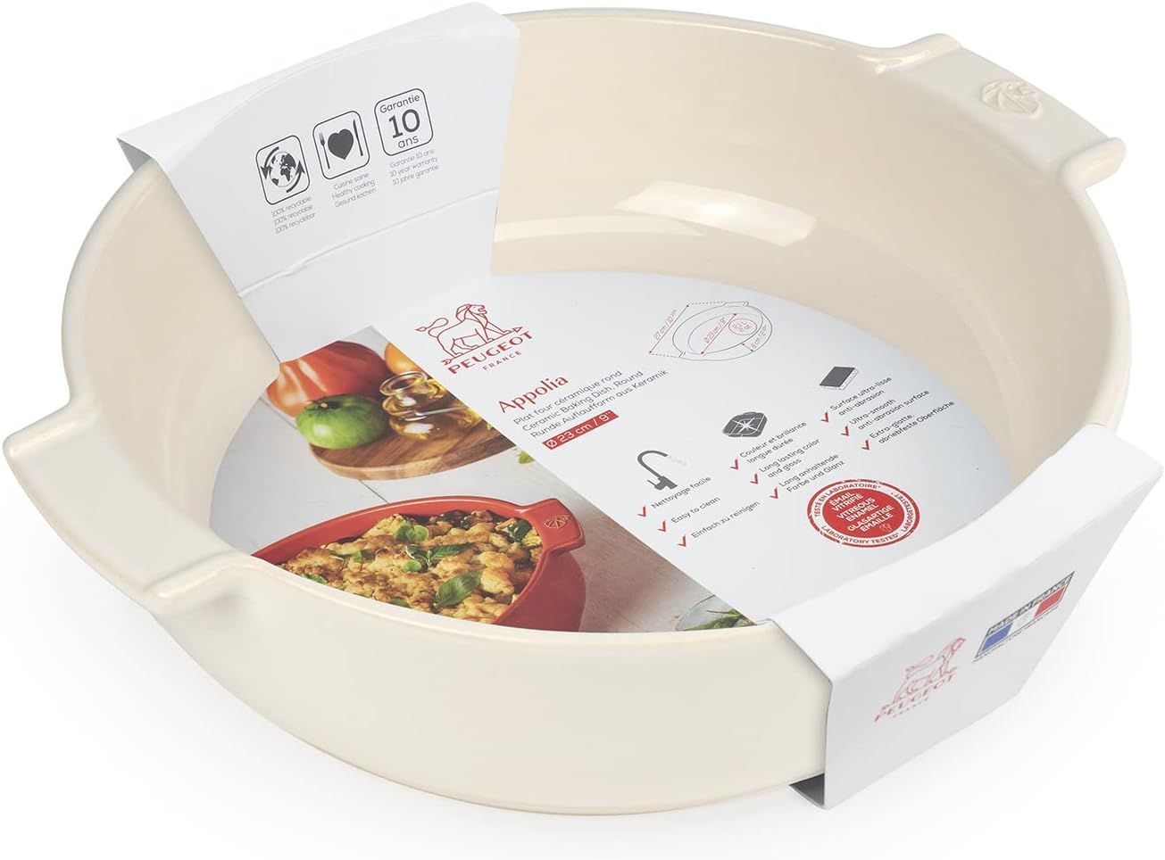 Форма для запекания Peugeot Ecru 60282