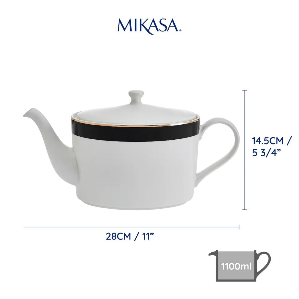 Чайник заварочный KitchenCraft Mikasa Luxe Deco Teapot MKLDTEAPOT