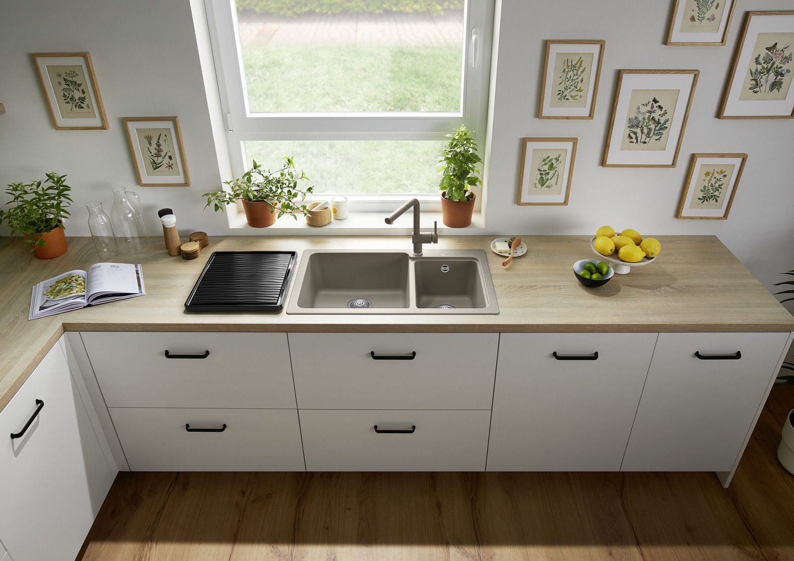 Кухонная мойка Blanco Naya 8 Silgranit White 519649