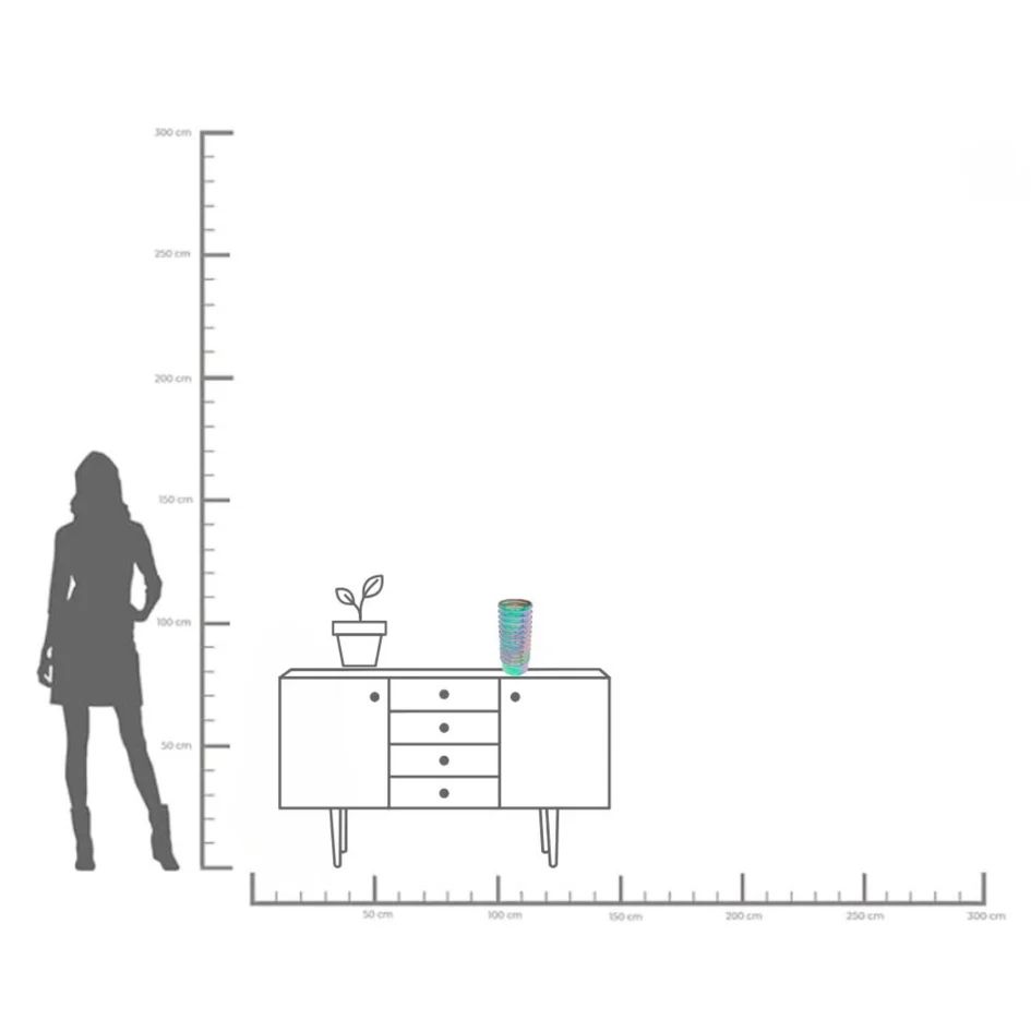 Ваза KARE Vase Phenom Grün 55483