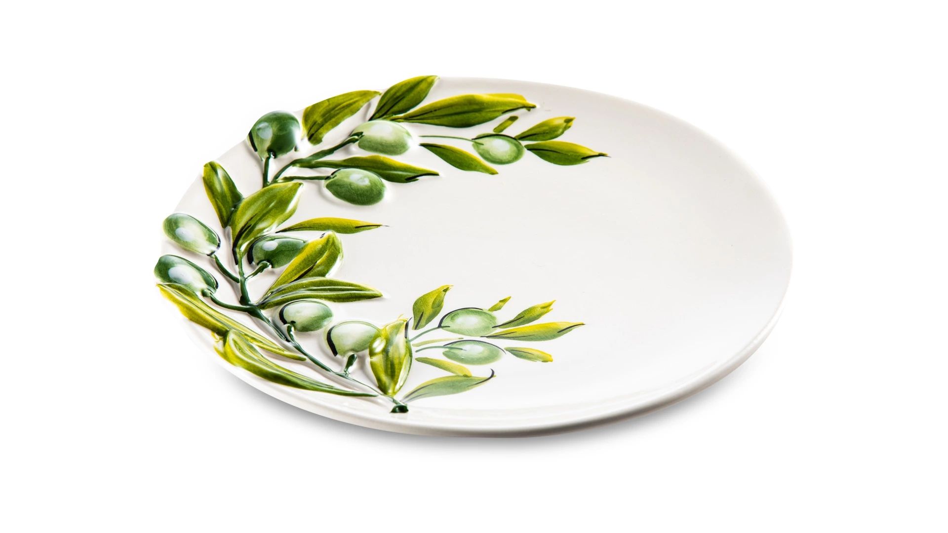 Тарелка десертная Edelweiss Olives Dessert Plate EDW-619V