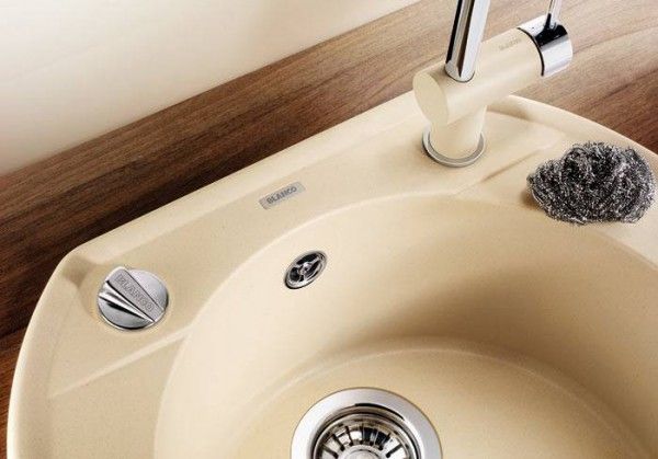 Кухонная мойка Blanco Rondoval 45 Silgranit Anthracite 515679