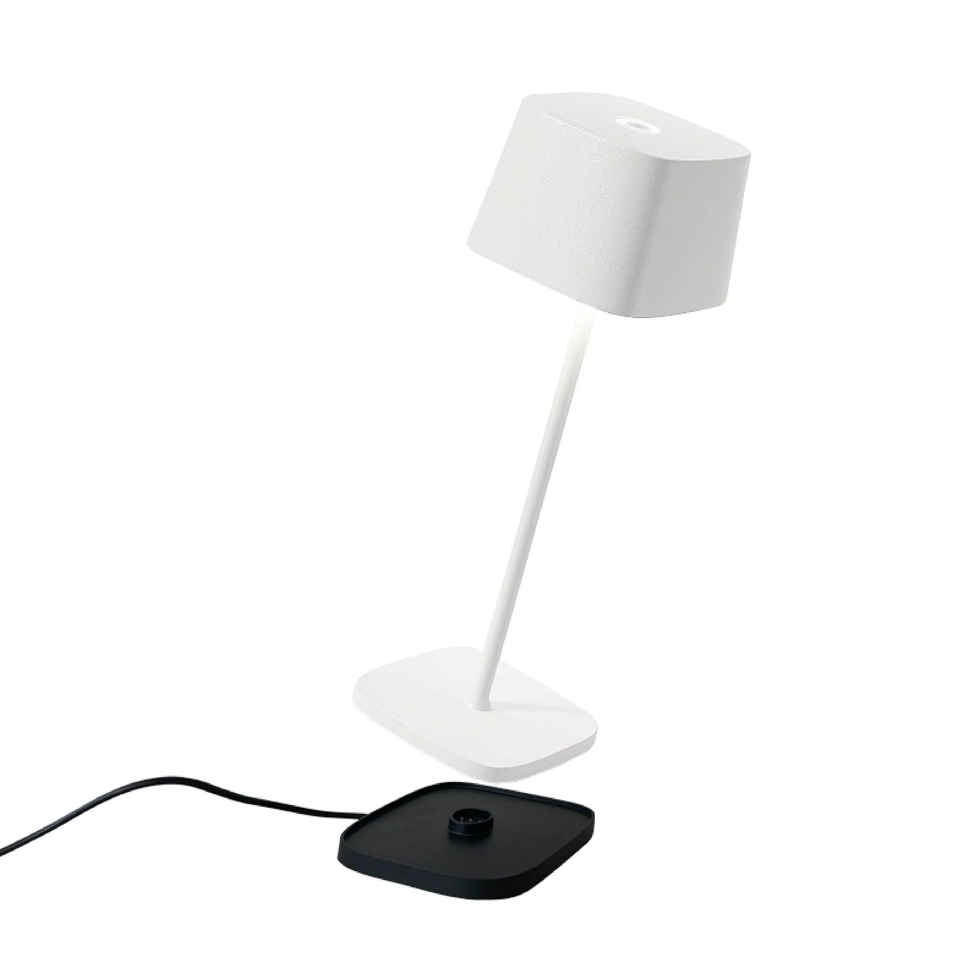 Настольная лампа Zafferano Ofelia White Table Lamp LD1870B3