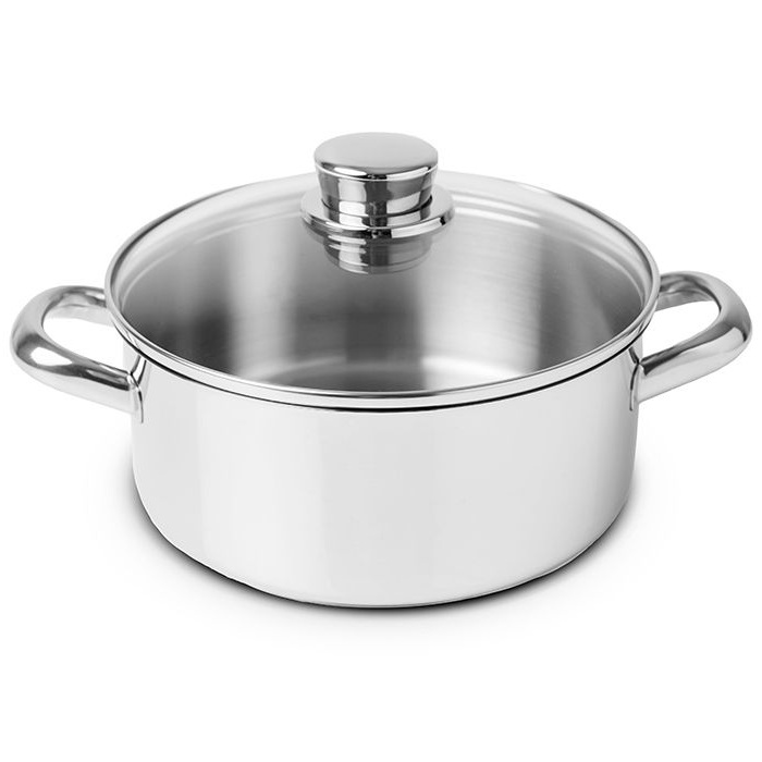 Кастрюля с крышкой Silampos Essential Glass Casserole 63C122WG1018