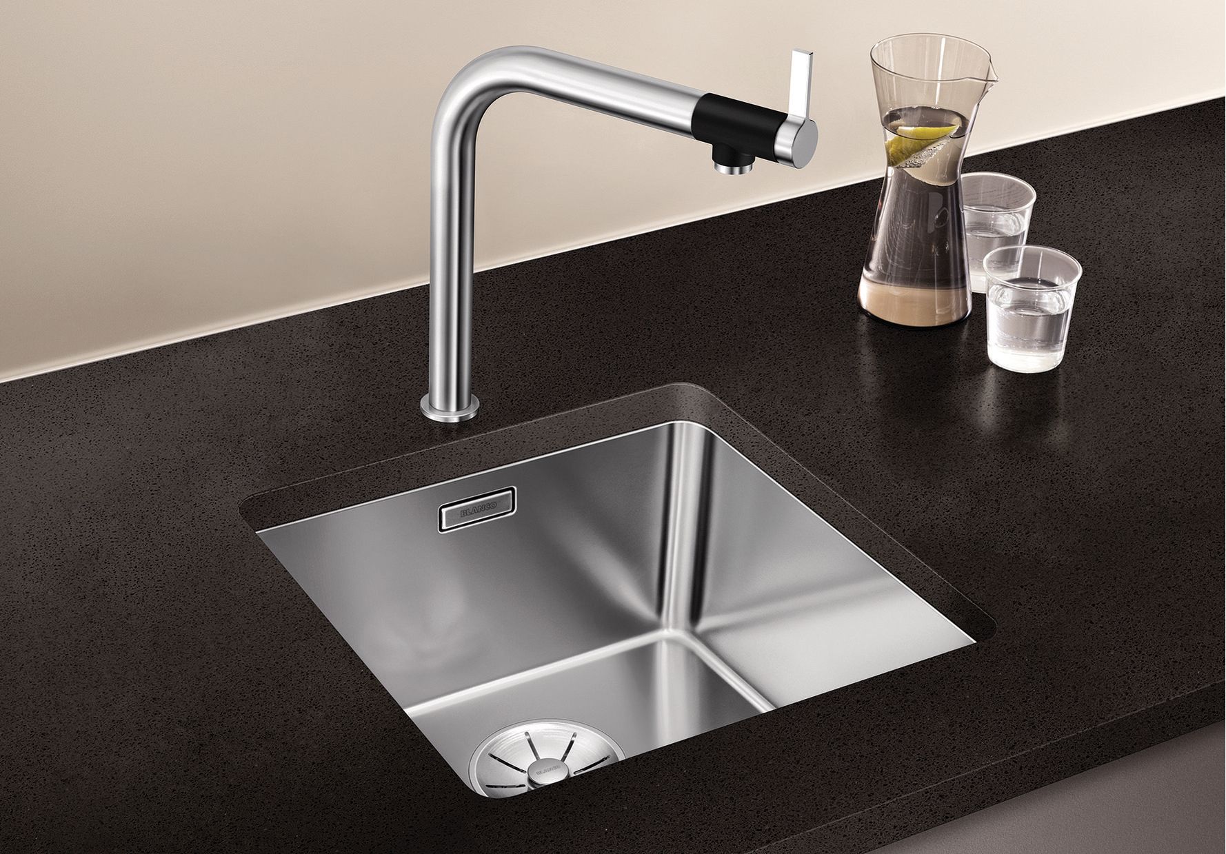 Кухонный смеситель Blanco Vonda Galvanic Chrome 518434