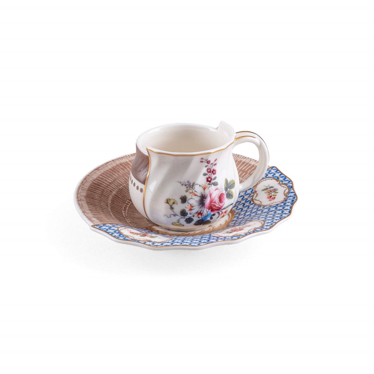Кофейная пара Seletti Hybrid Coffee Cup Djenne 09161