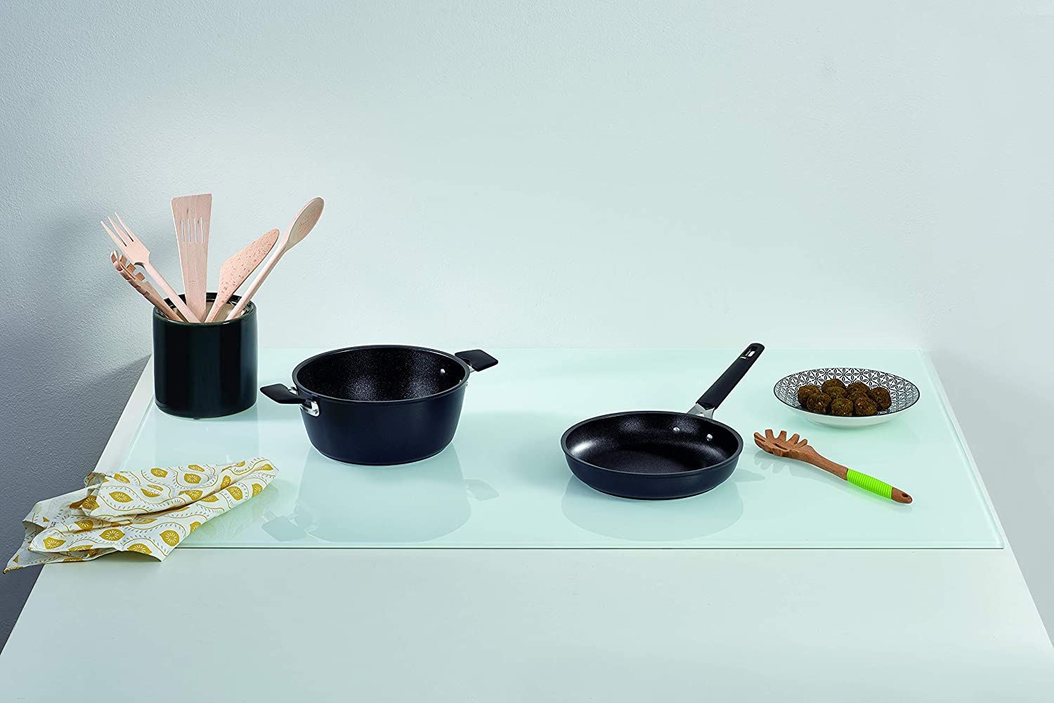 Кастрюля с крышкой Barazzoni 33 Carati Aluminium 85510202497