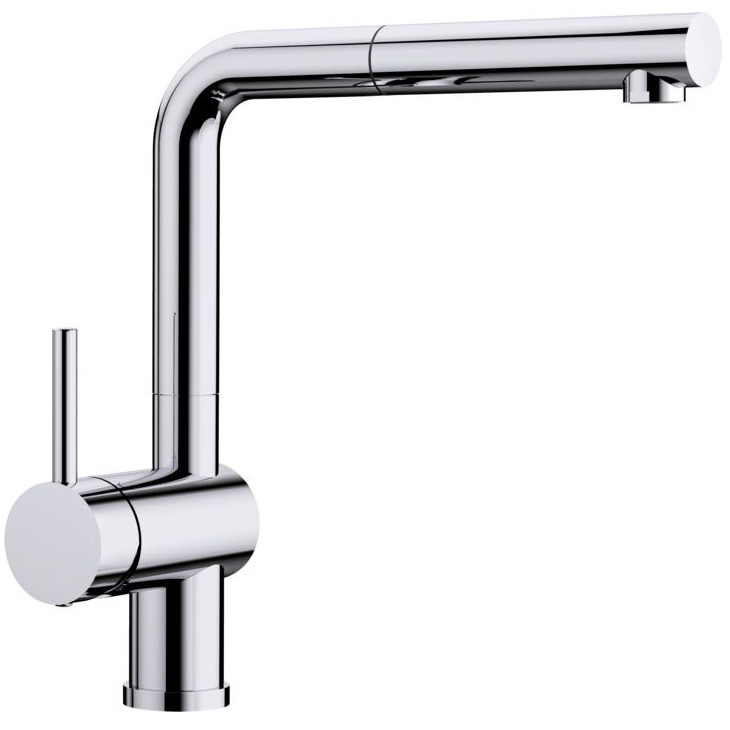 Кухонный смеситель Blanco Linus-S Galvanic Chrome 514016