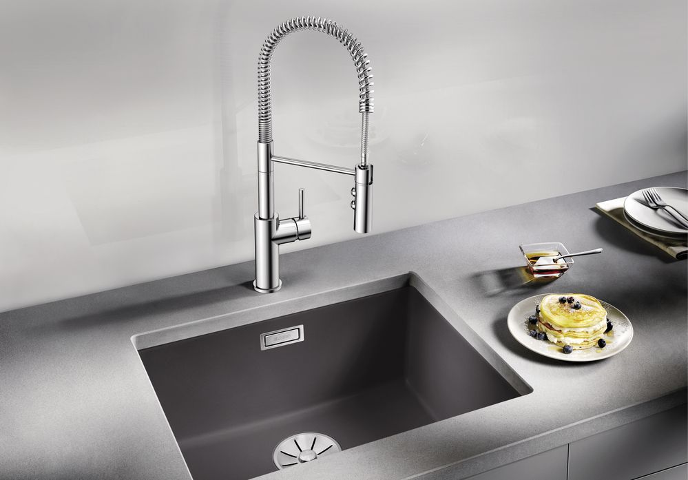 Кухонный смеситель Blanco Catris-S Galvanic Chrome 521476