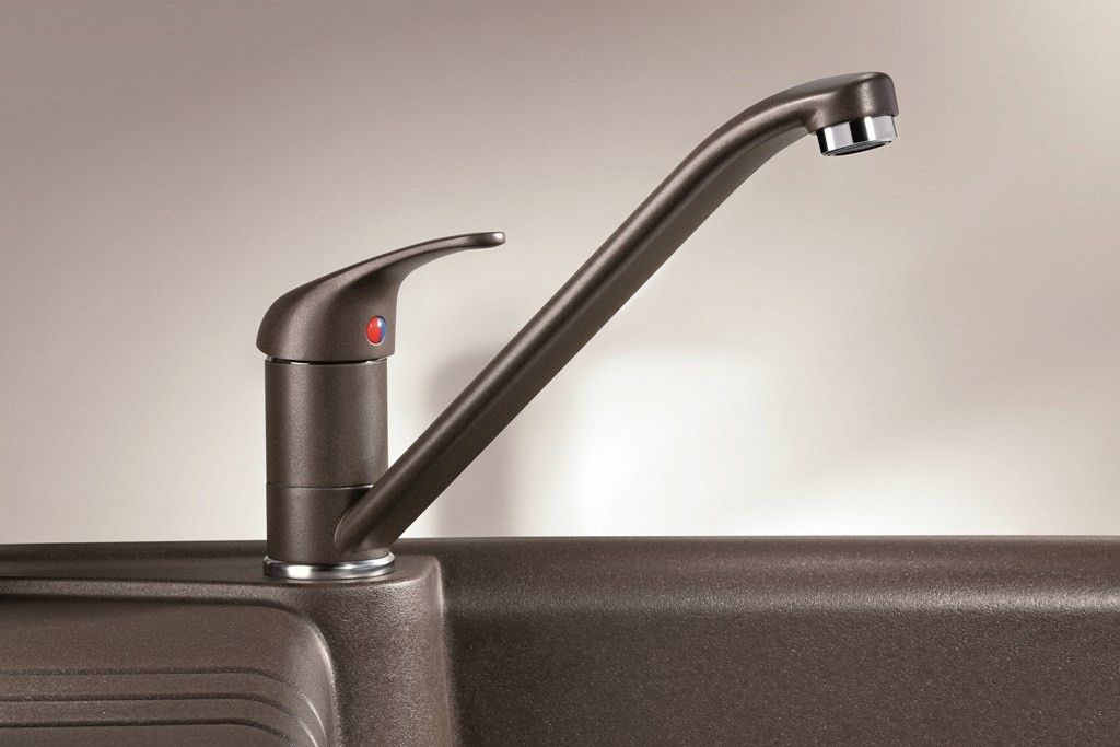 Кухонный смеситель Blanco Daras Silgranit-Look White 524182