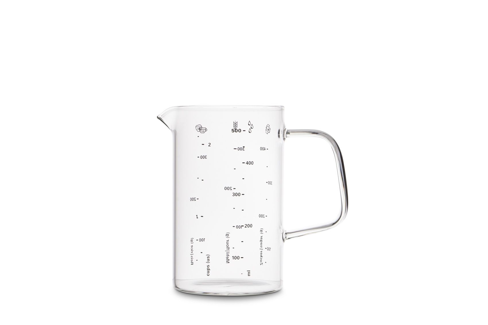 Мерный стакан Weis Messbecher aus Borosilikatglas 18526