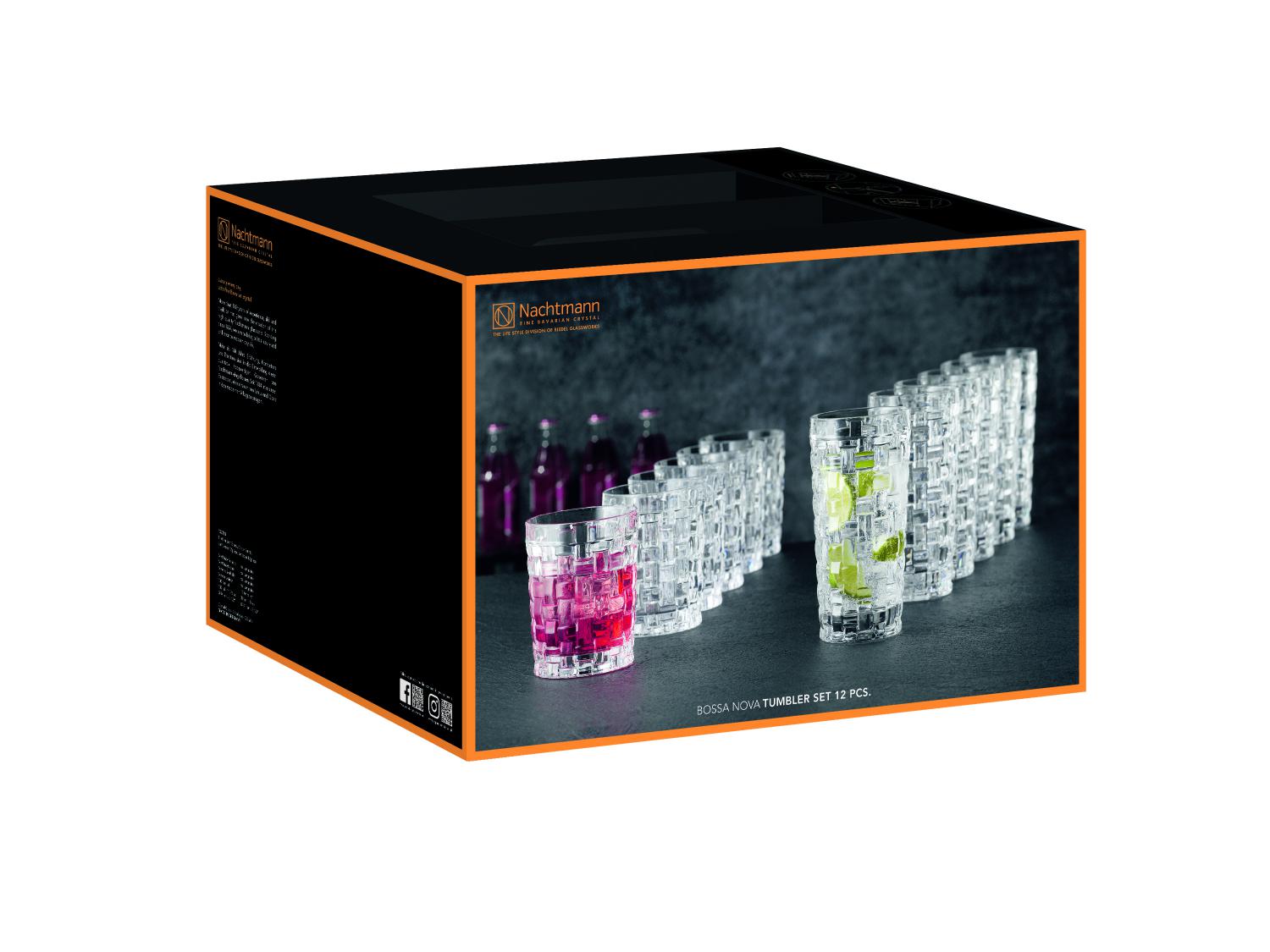 12 стаканов Nachtmann Bossa Nova Tumbler Set 102710
