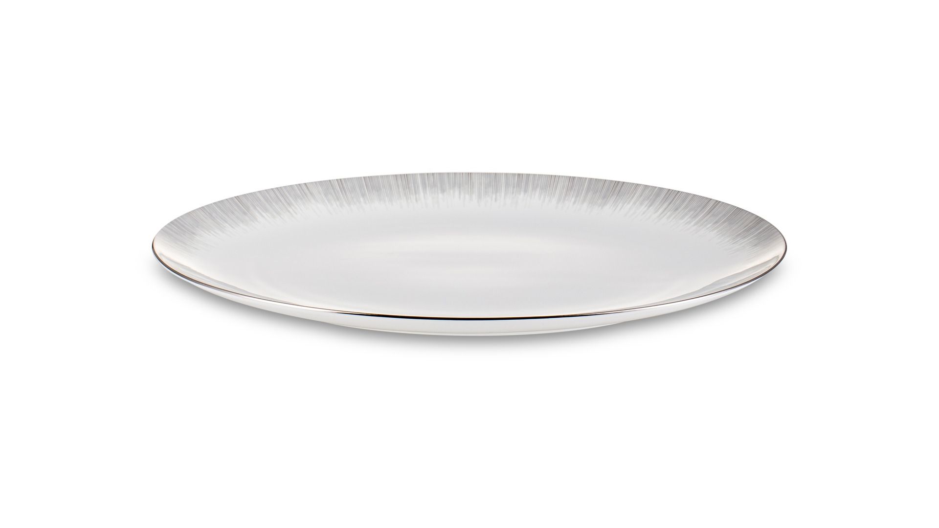 Блюдо овальное Narumi Glowing Platinum NAR-51446-1231