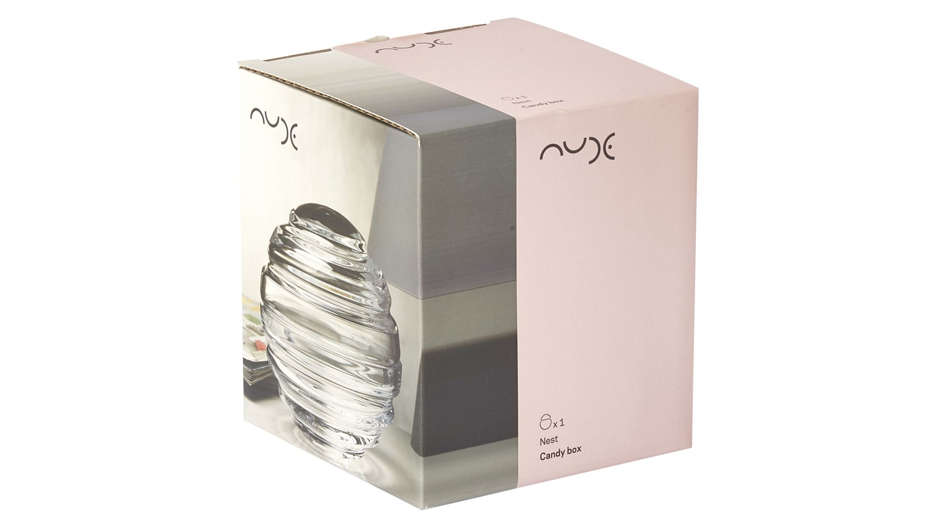 Конфетница Nude Glass Nest Candy Box Large 1027133