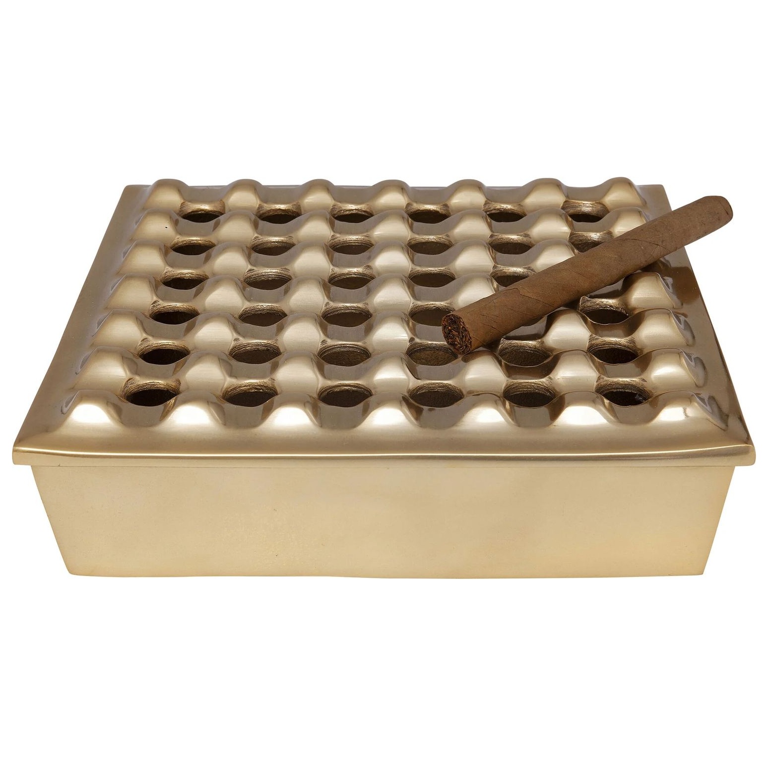 Пепельница KARE Ascher Soho Square Brass 61676