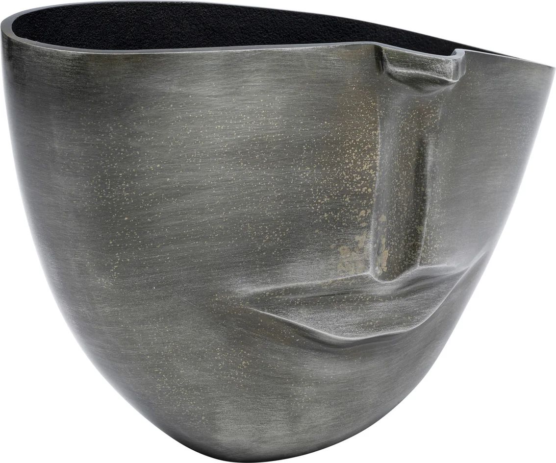 Ваза KARE Vase Half Face Anthrazit 53914