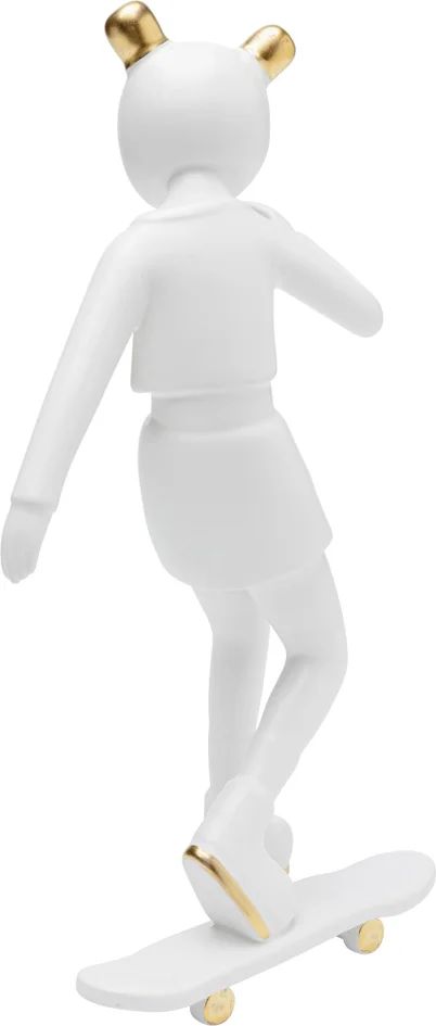 Фигурка KARE Deko Figur Skating Astronaut Wei&szlig; 54370