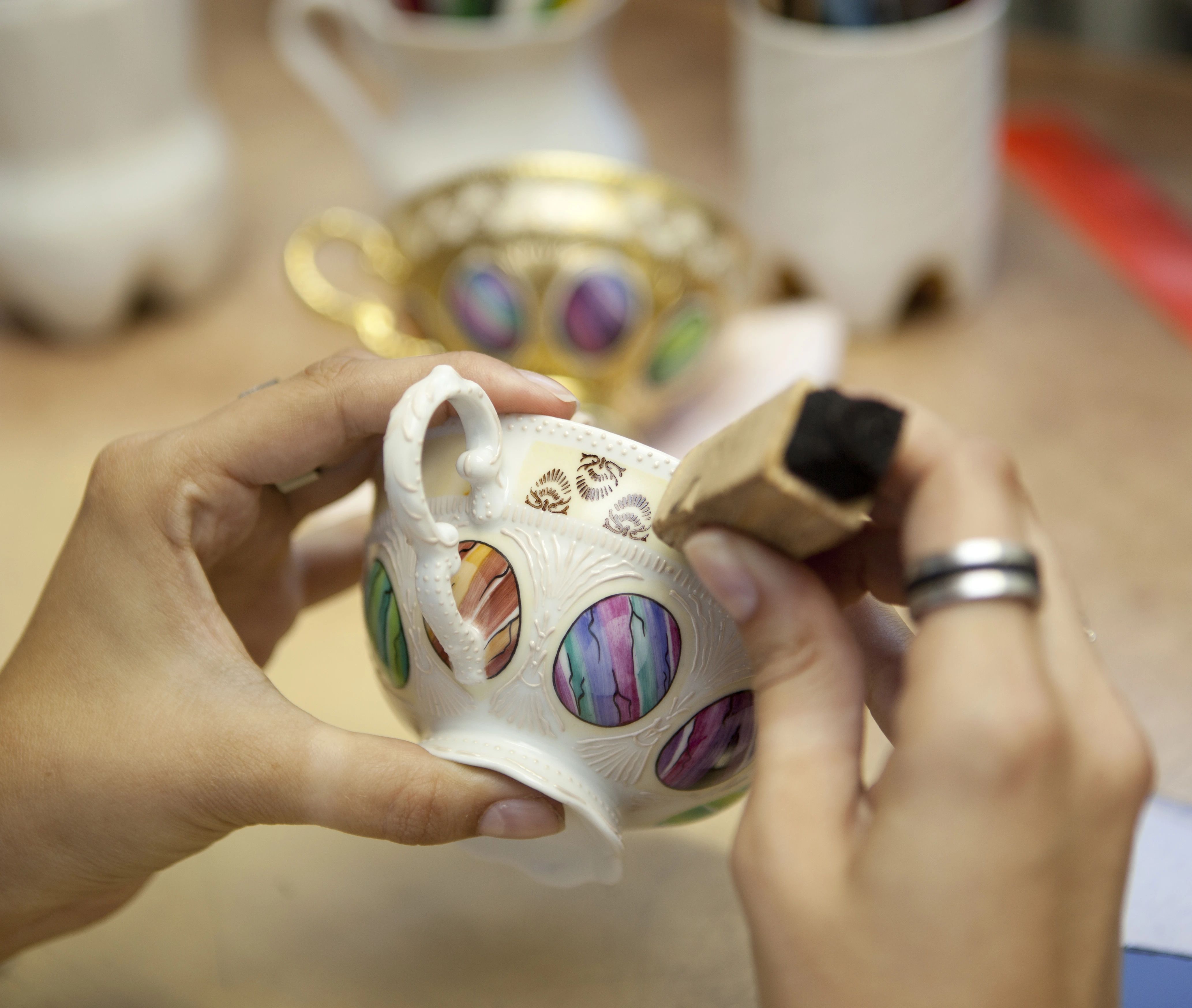 Чайный сервиз Rudolf Kampf Antique Medallions 07160725-2020