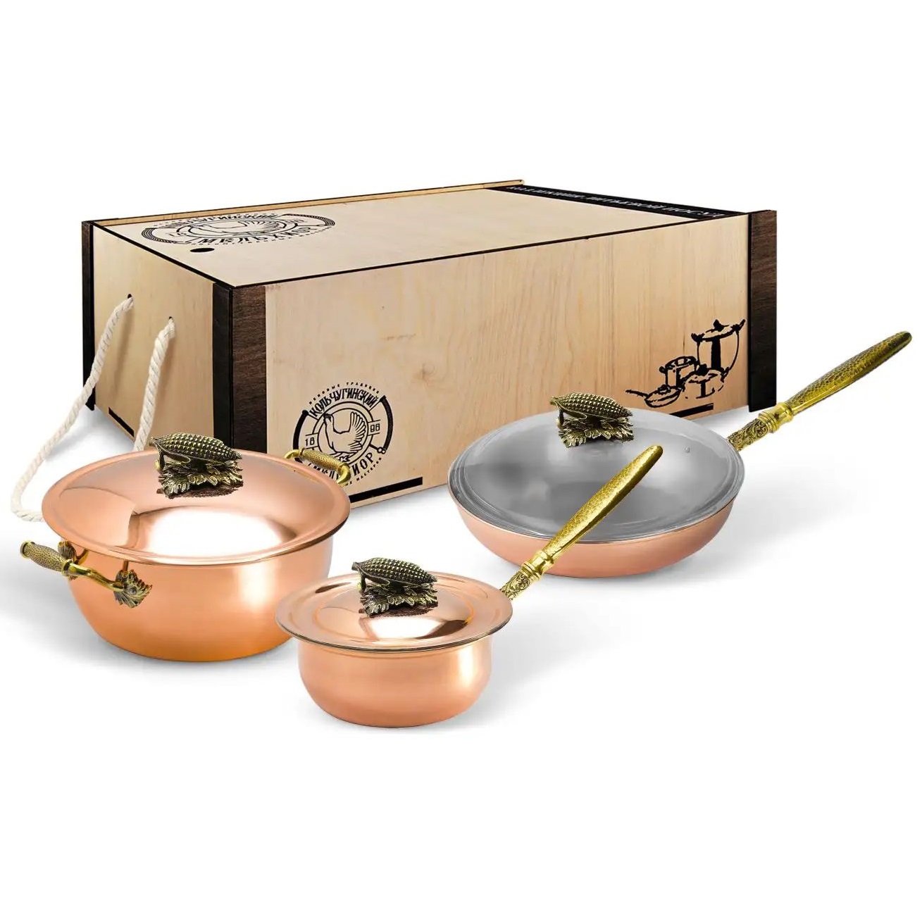 Набор посуды Кольчугинский Мельхиор KM111775