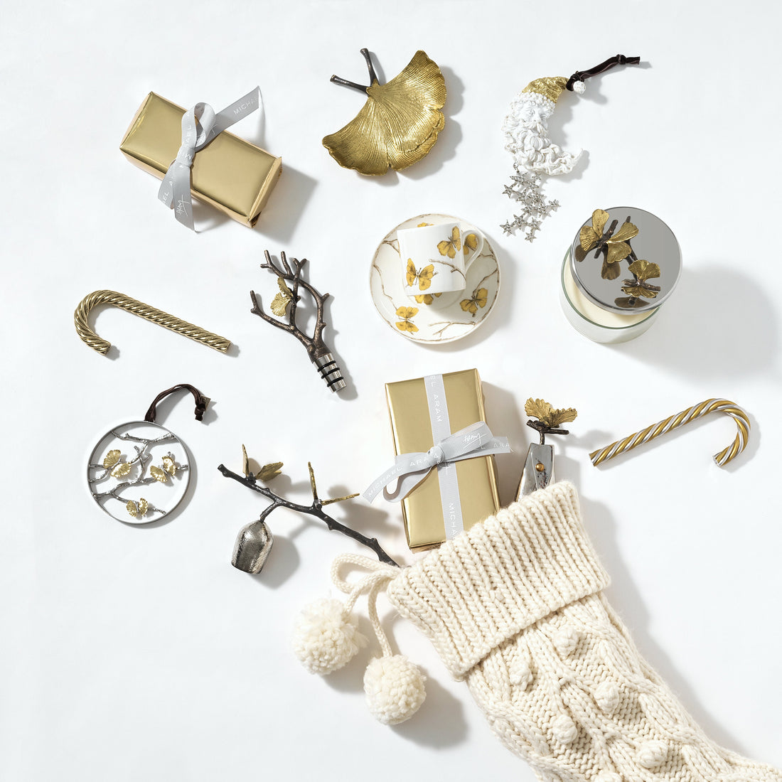 Свеча Michael Aram Butterfly Ginkgo Candle 160722