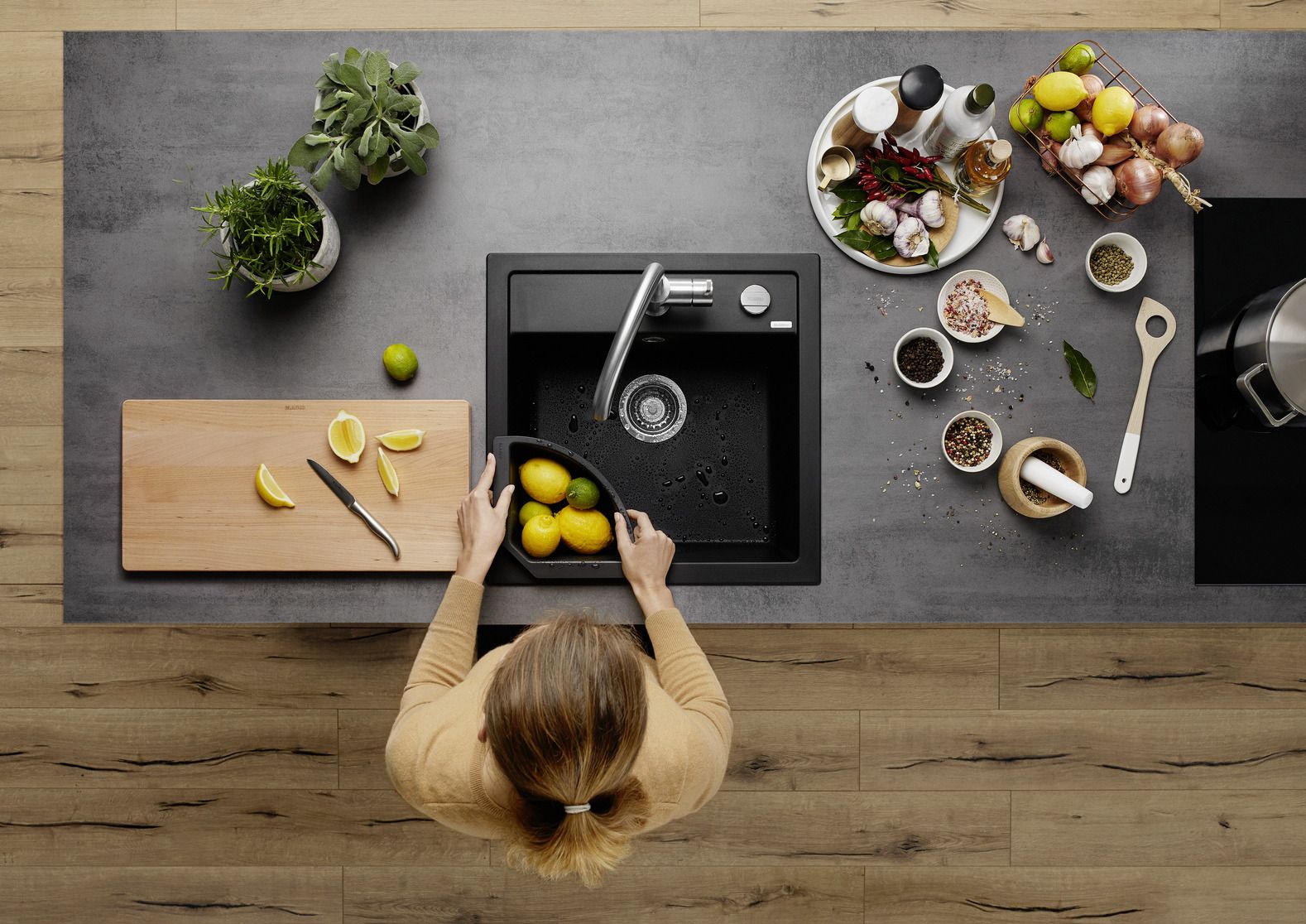 Кухонная мойка Blanco Dalago 5 Silgranit White 518524