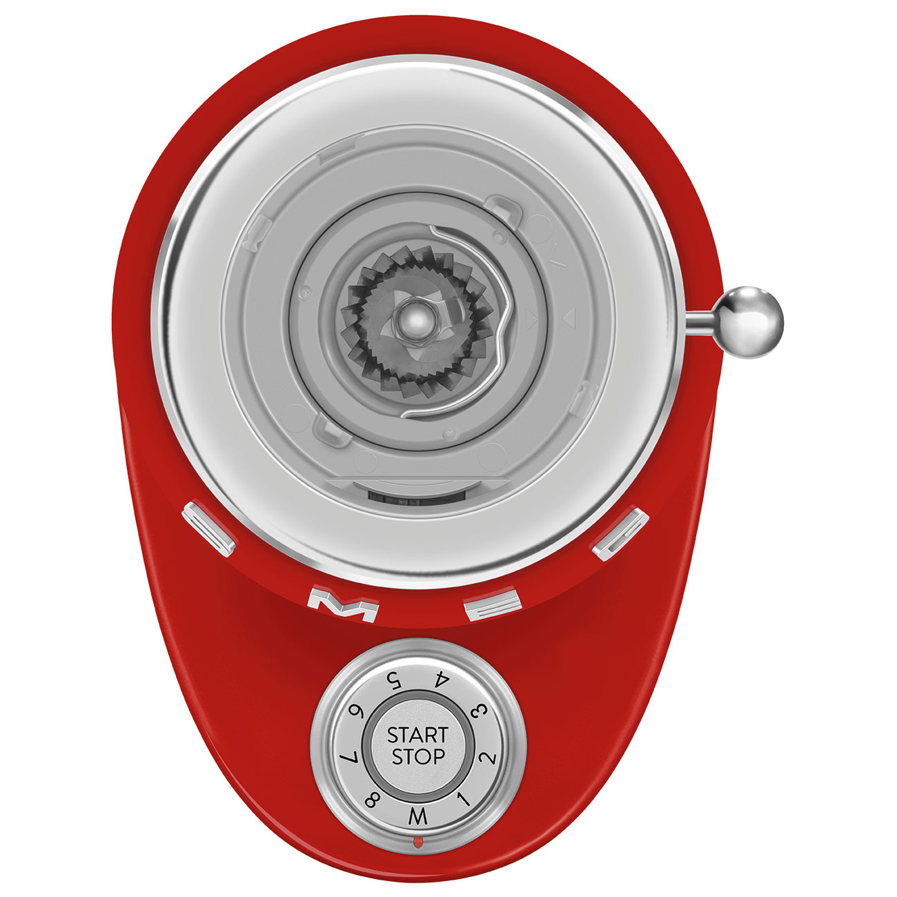 Кофемолка Smeg Macinacaffè 50's Style Rosso CGF03RDEU