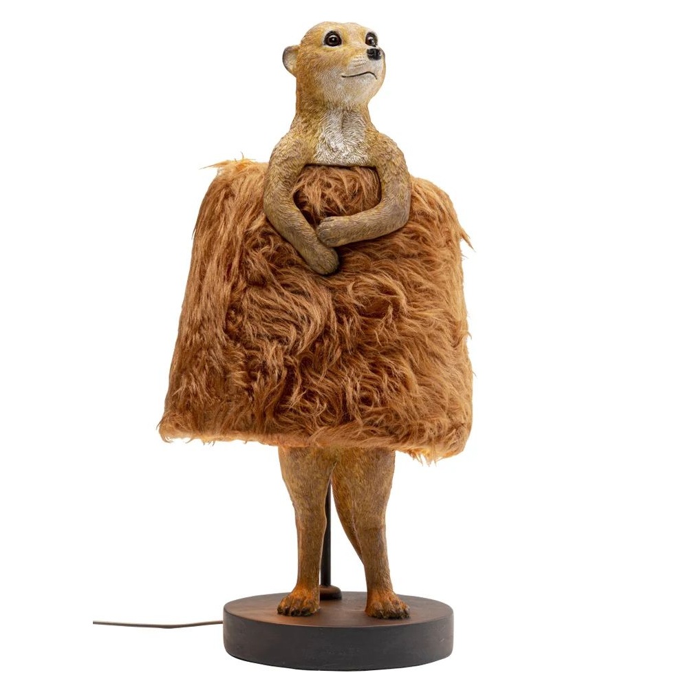 Настольная лампа KARE Tischleuchte Animal Meerkat Fur 56772