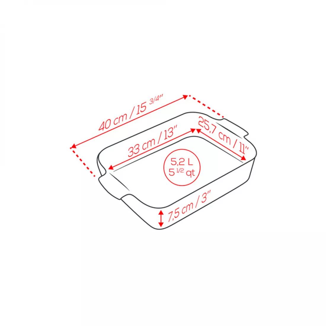 Форма для запекания Peugeot Saffron Yellow 61425